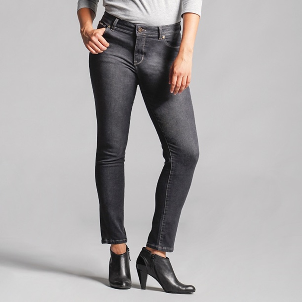 Beija Flor Smoked Grey Audrey Ankle Jean